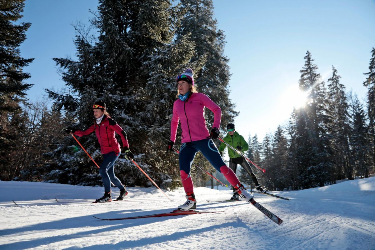 Ski de fond au col d'Ornon