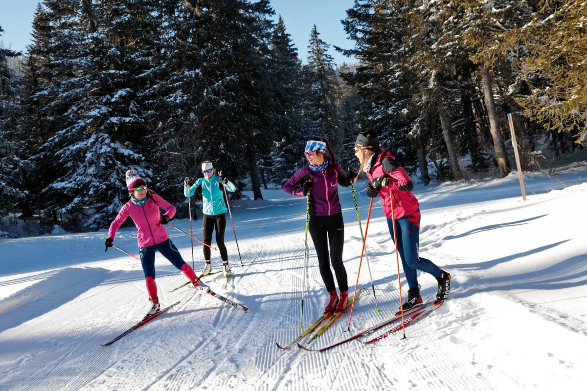 Ski de fond au col d'Ornon