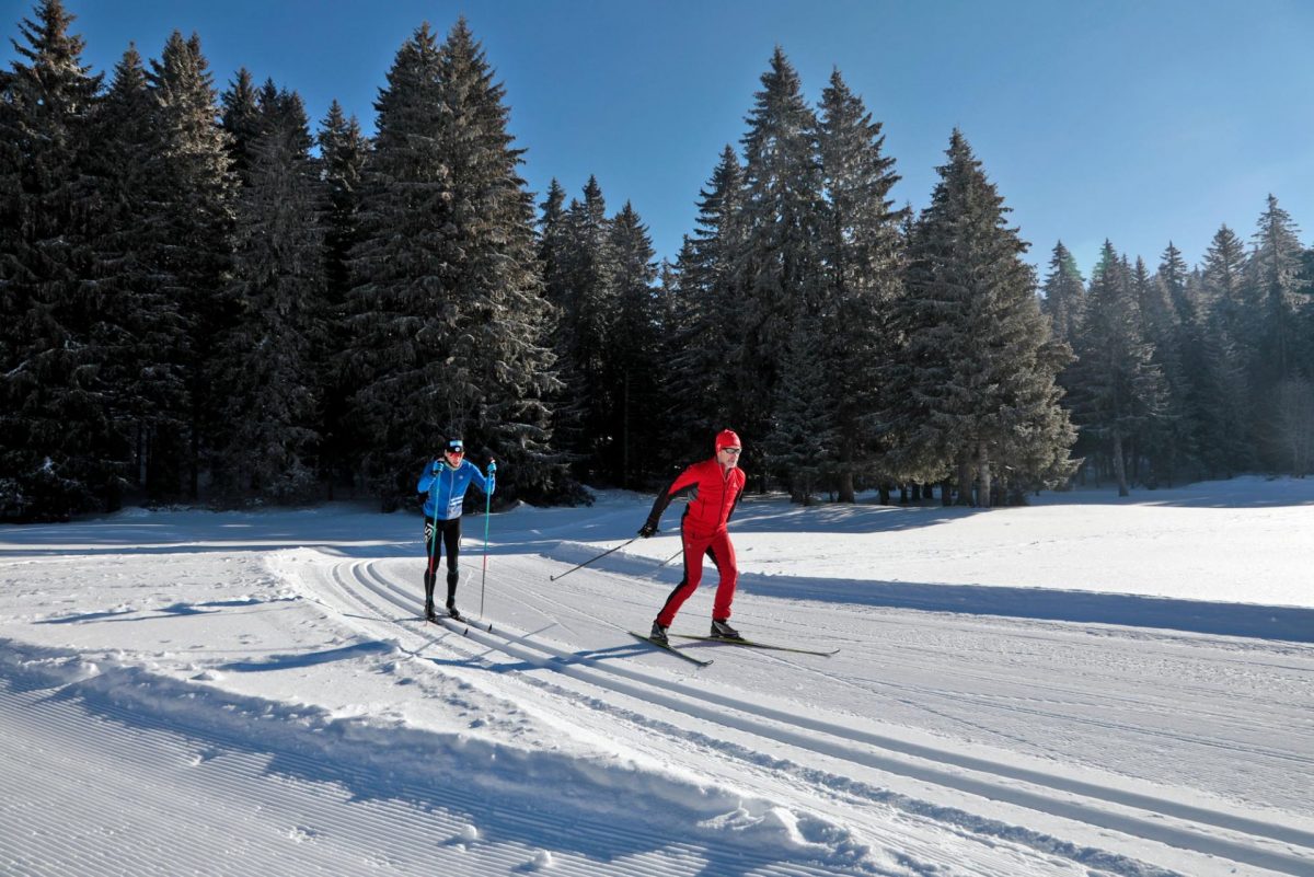 Ski de fond au col d'Ornon