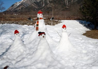 Sapristi… Il n’y a pas de neige !