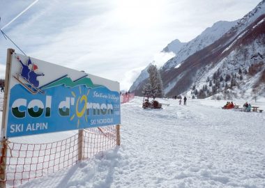 La station de ski du col d’Ornon