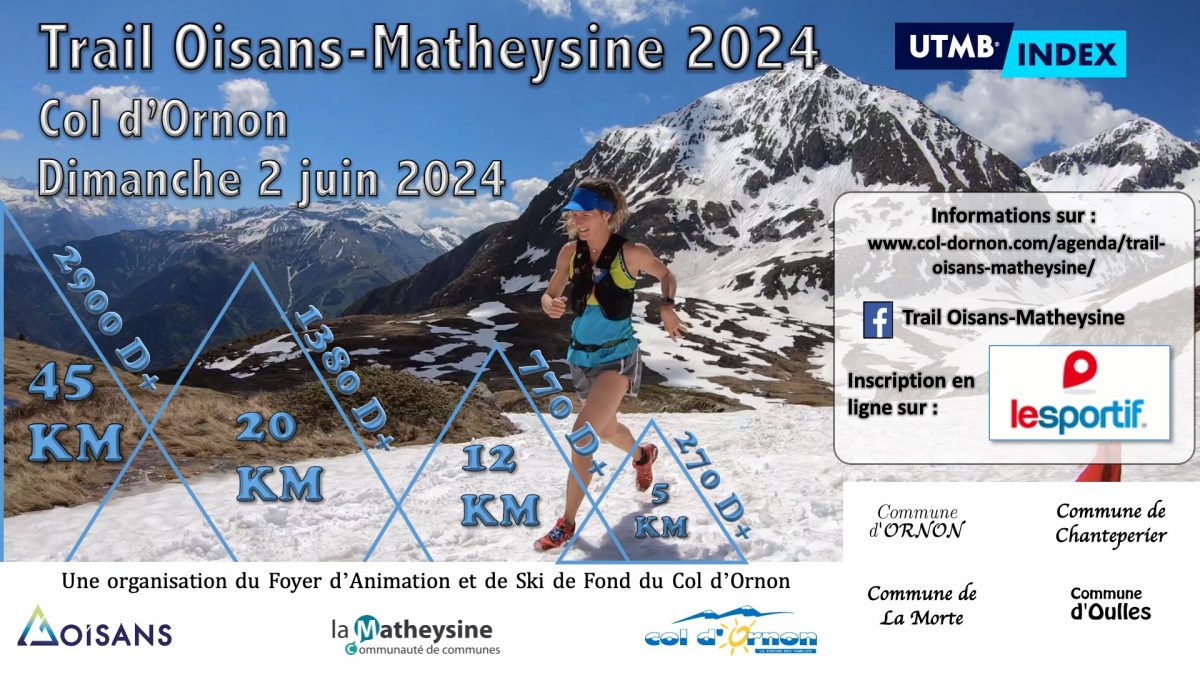 Trail Oisans Matheysine - 2024