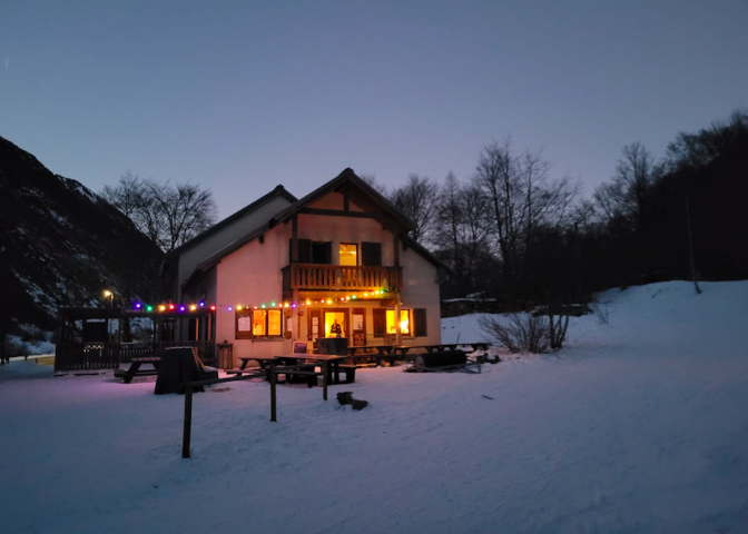 Entrée gîte nuit