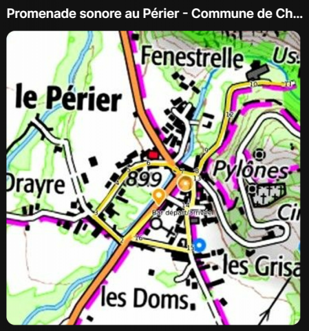 Promenade : Parcours sonore au Périer_Le Périer
