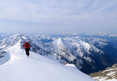 Ski de randonnée depuis le Col d’Ornon