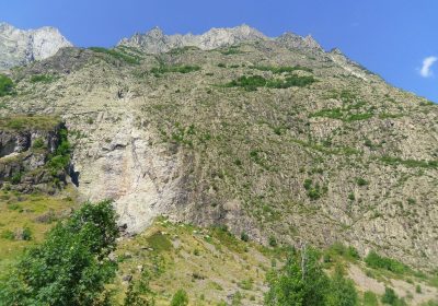 Site d&rsquo;escalade de la dalle de Chantelouve