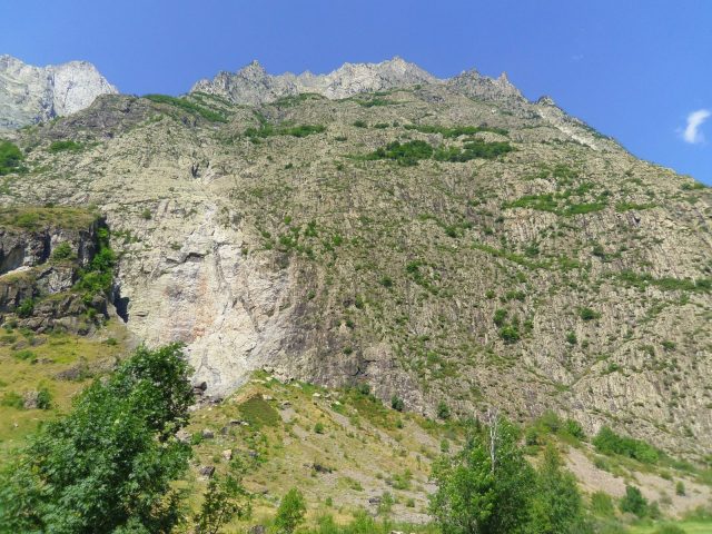 Site d&rsquo;escalade de la dalle de Chantelouve