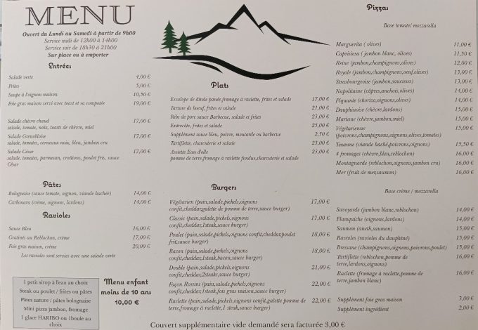 Restaurant Pizzeria L&rsquo;Eau d&rsquo;Olle