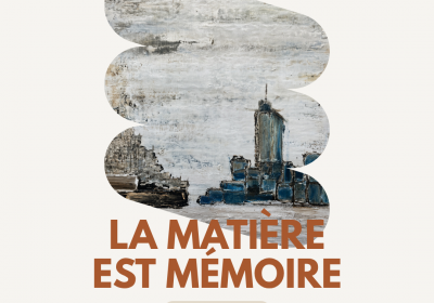 Exposition « la matière est mémoire » Laurent Bibas