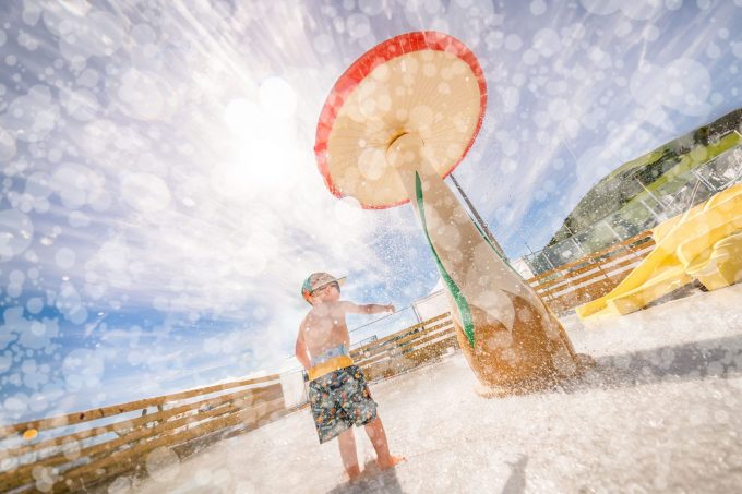 Aire de jeux d&rsquo;eau