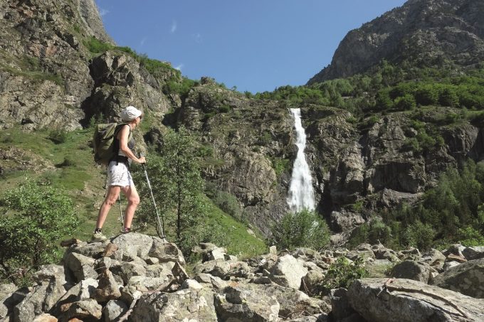 Cascade de la pisse et le Belvédère de Basse Pisse