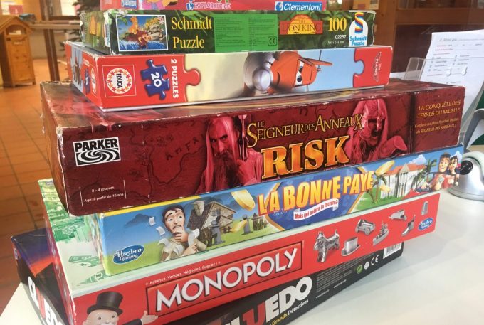 Prêt de jeux de société