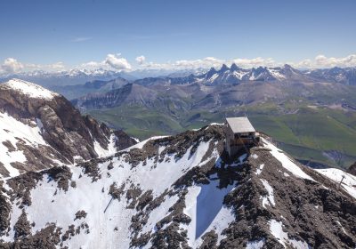 Sur le Pic Blanc (3 300 m)