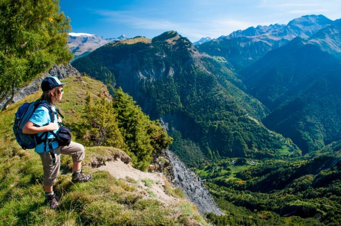 Vue sur la vallée de la Lignarre