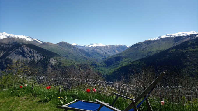 vue depuis la cabane de la latte